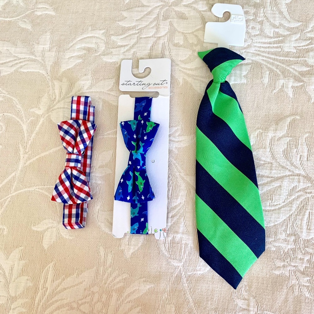 Assorted neckties for little boys (various retailers)